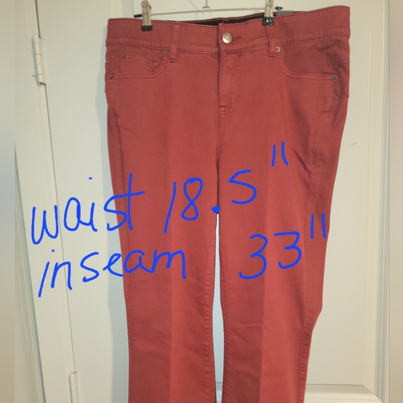 Torrid Red Flare Jeans - Picture 11 of 14